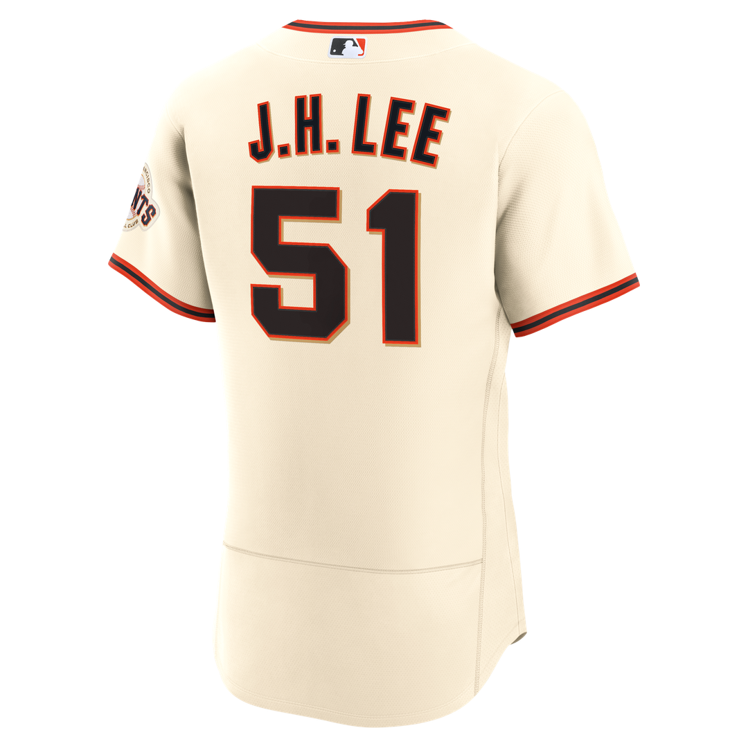 San Francisco Giants Jung Hoo Lee Nike Home Authentic Jersey - Cream