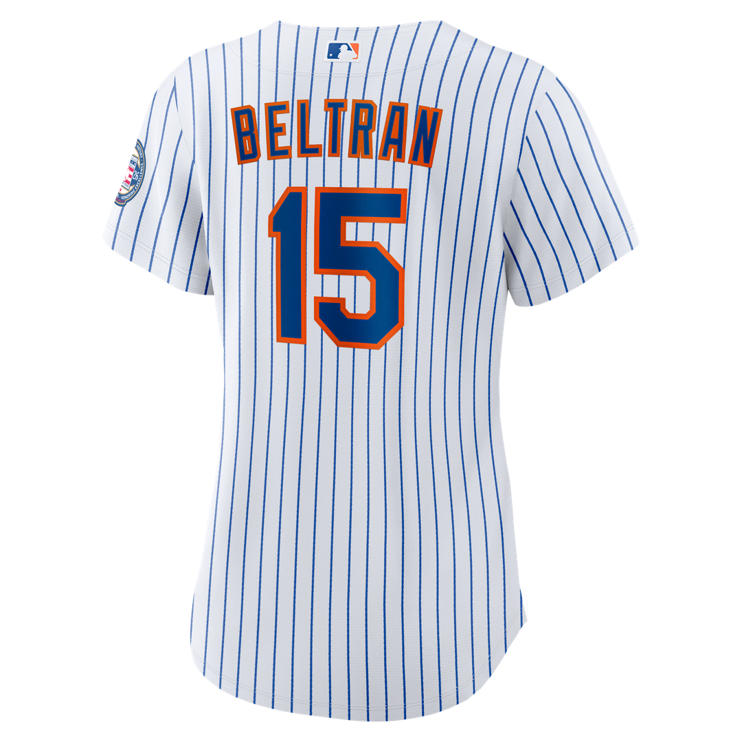 New York Mets Carlos Beltran Nike Women's 2026 Baseball Hall of Fame Retired Player Replica Jersey - White