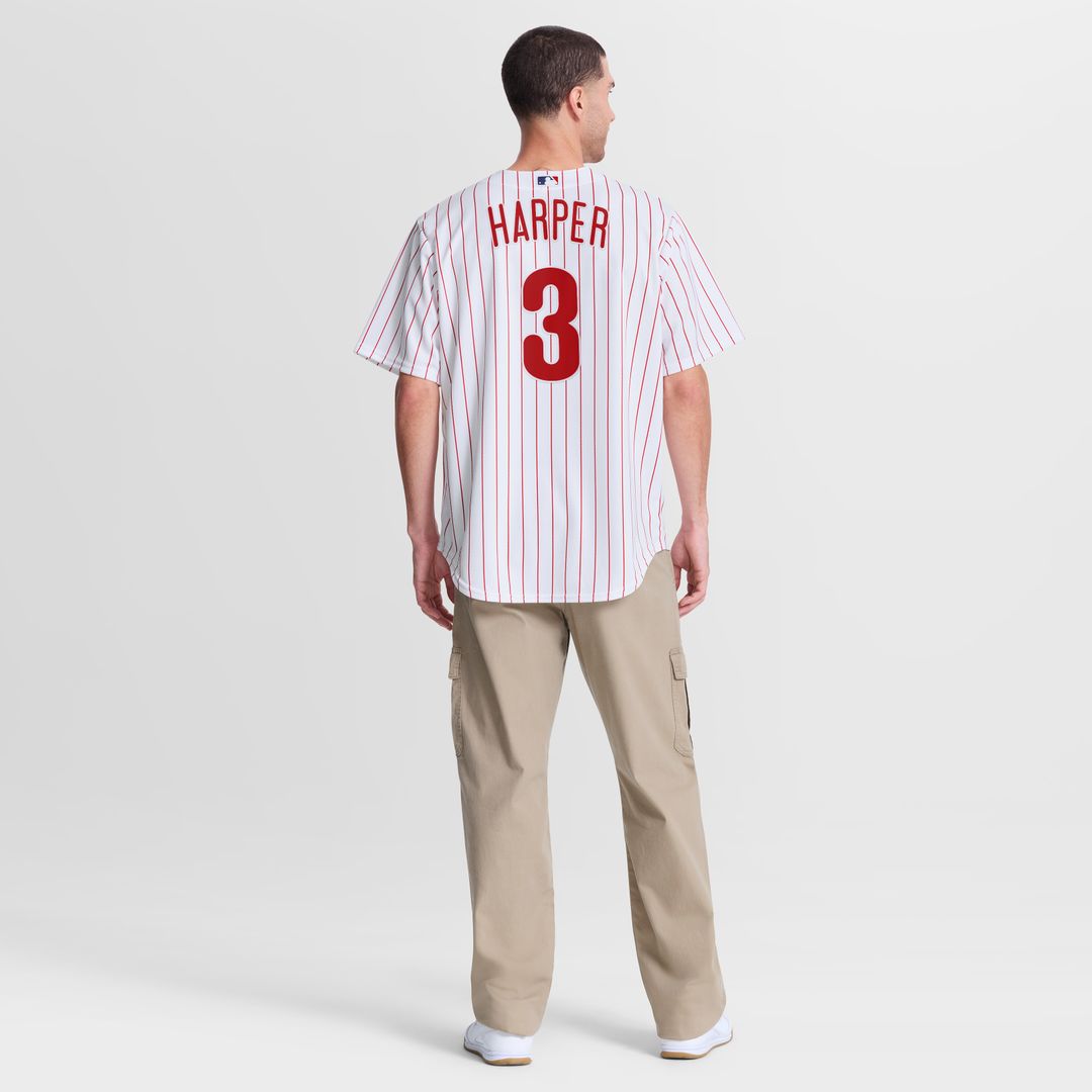 Philadelphia Phillies Bryce Harper Nike Alternate Replica Jersey - Cream