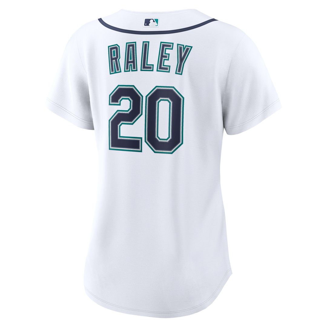 Seattle Mariners Luke Raley Nike Women's Home Replica Jersey - White