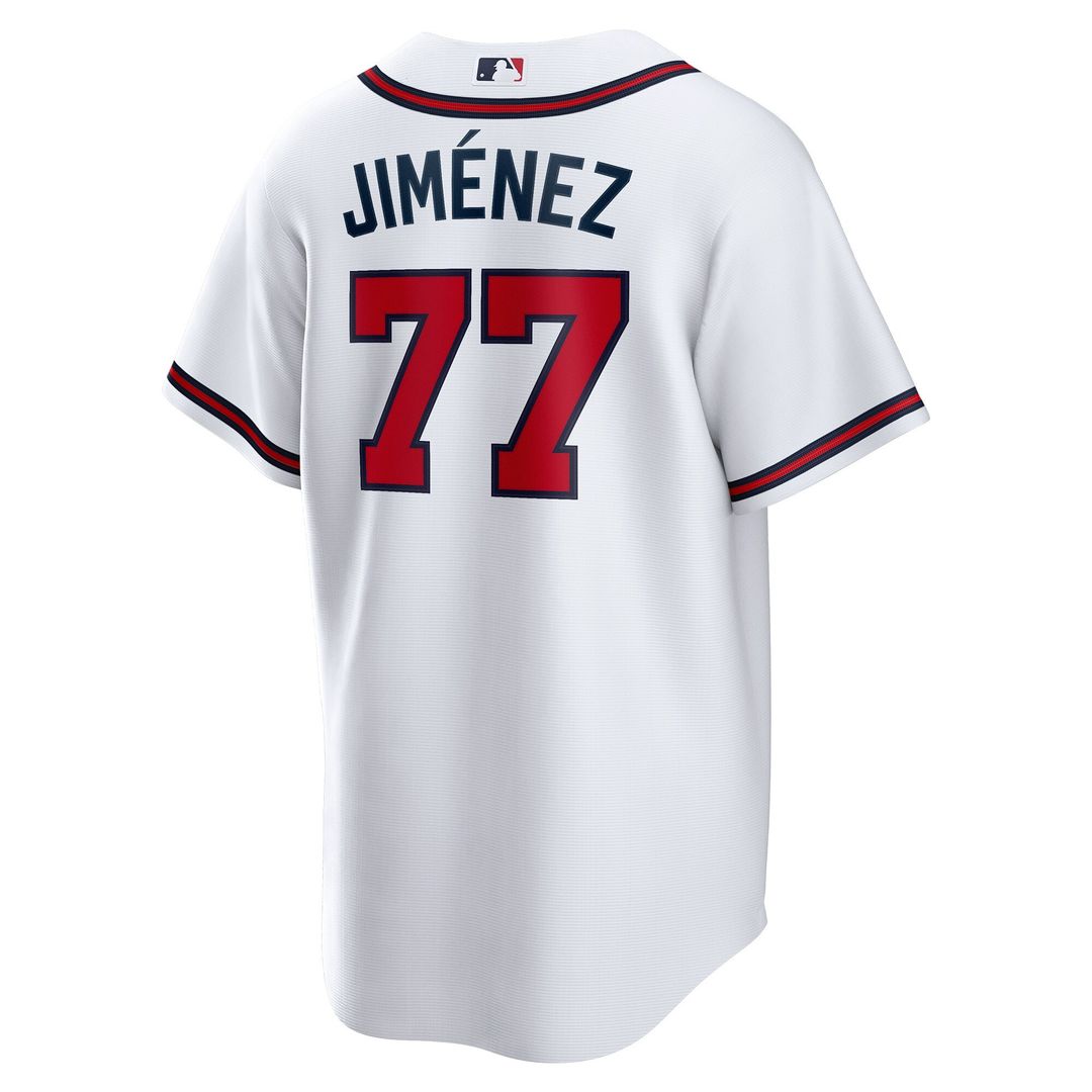 Atlanta Braves Joe Jiménez Nike Home Replica Player Jersey - White