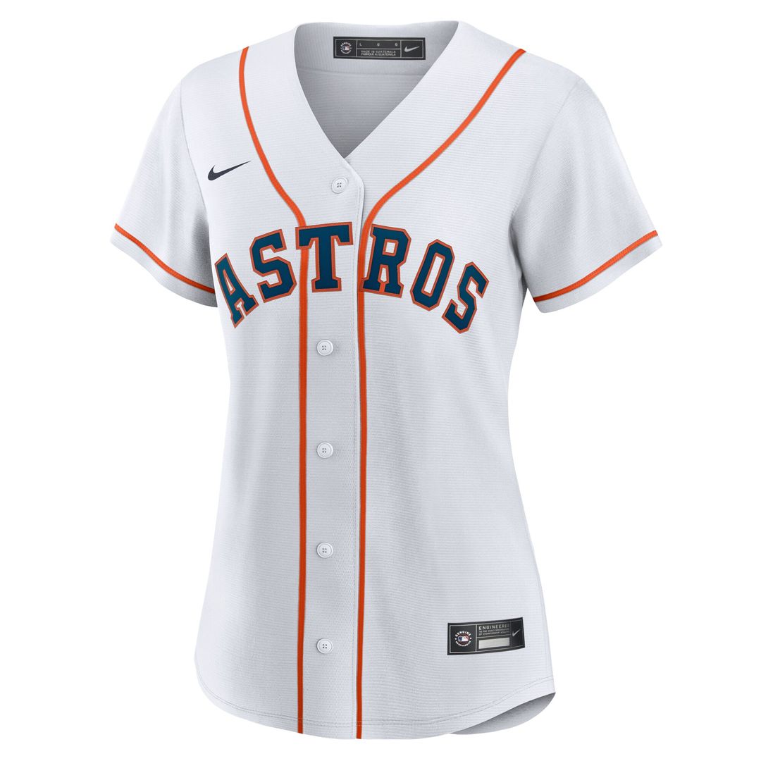 Houston Astros Yordan Alvarez Nike Women's Home Replica Jersey - White
