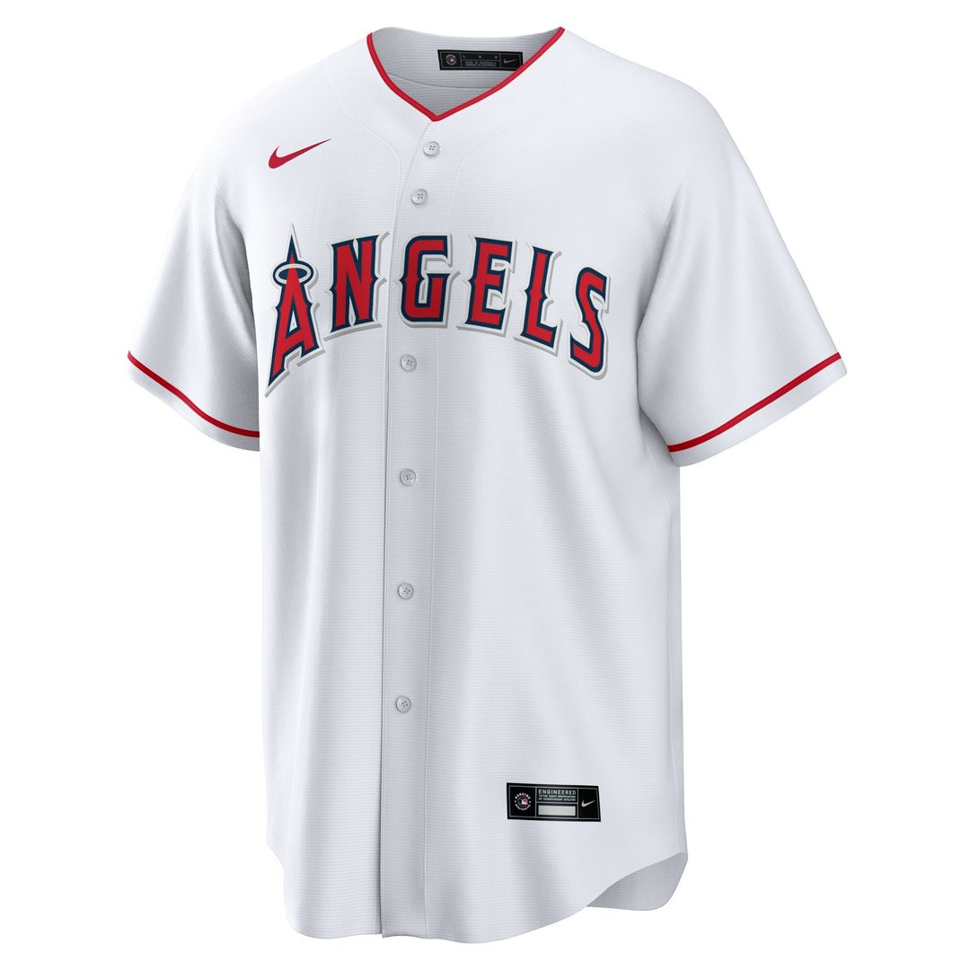 Los Angeles Angels Jo Adell Nike Home Replica Jersey - White