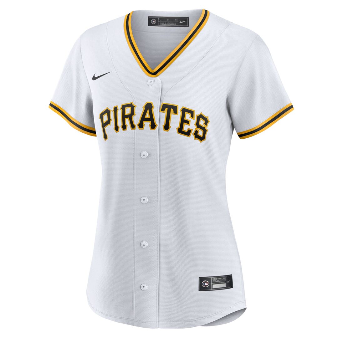 Pittsburgh Pirates Nike Women's Home Replica Team Jersey - White