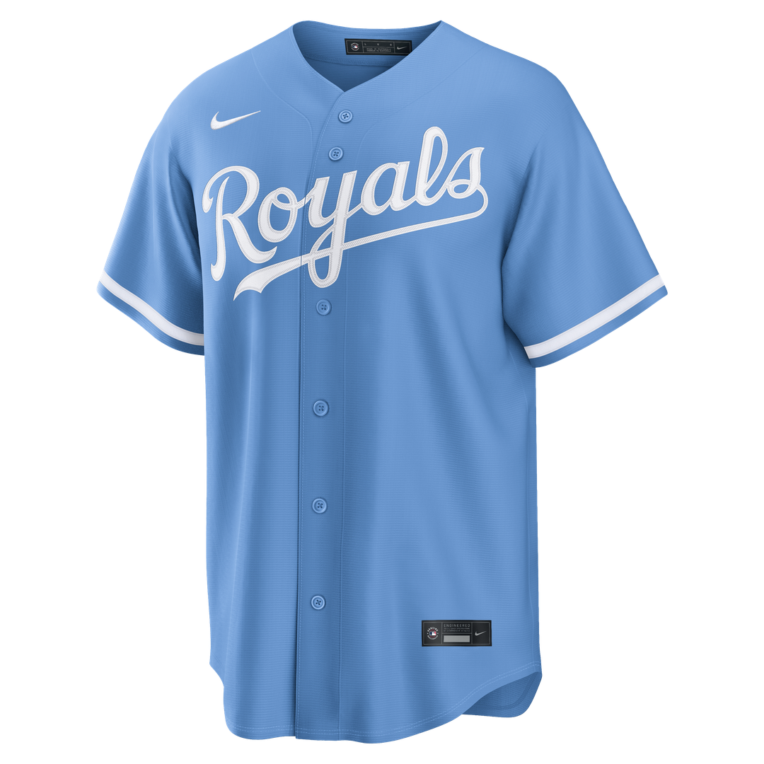 Kansas City Royals Bobby Witt Jr. Nike Road Replica Jersey - Gray