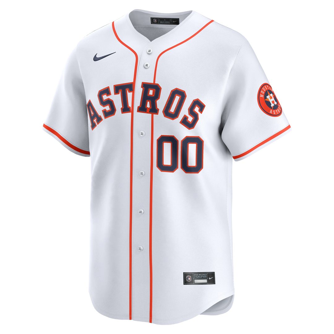 Houston Astros Nike Alternate Limited Custom Jersey - Orange