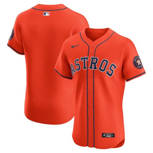 Houston Astros Nike Alternate Elite Jersey - Orange