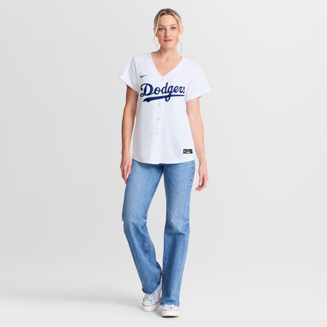 Los Angeles Dodgers Tanner Scott Nike Women's Home Replica Jersey - White