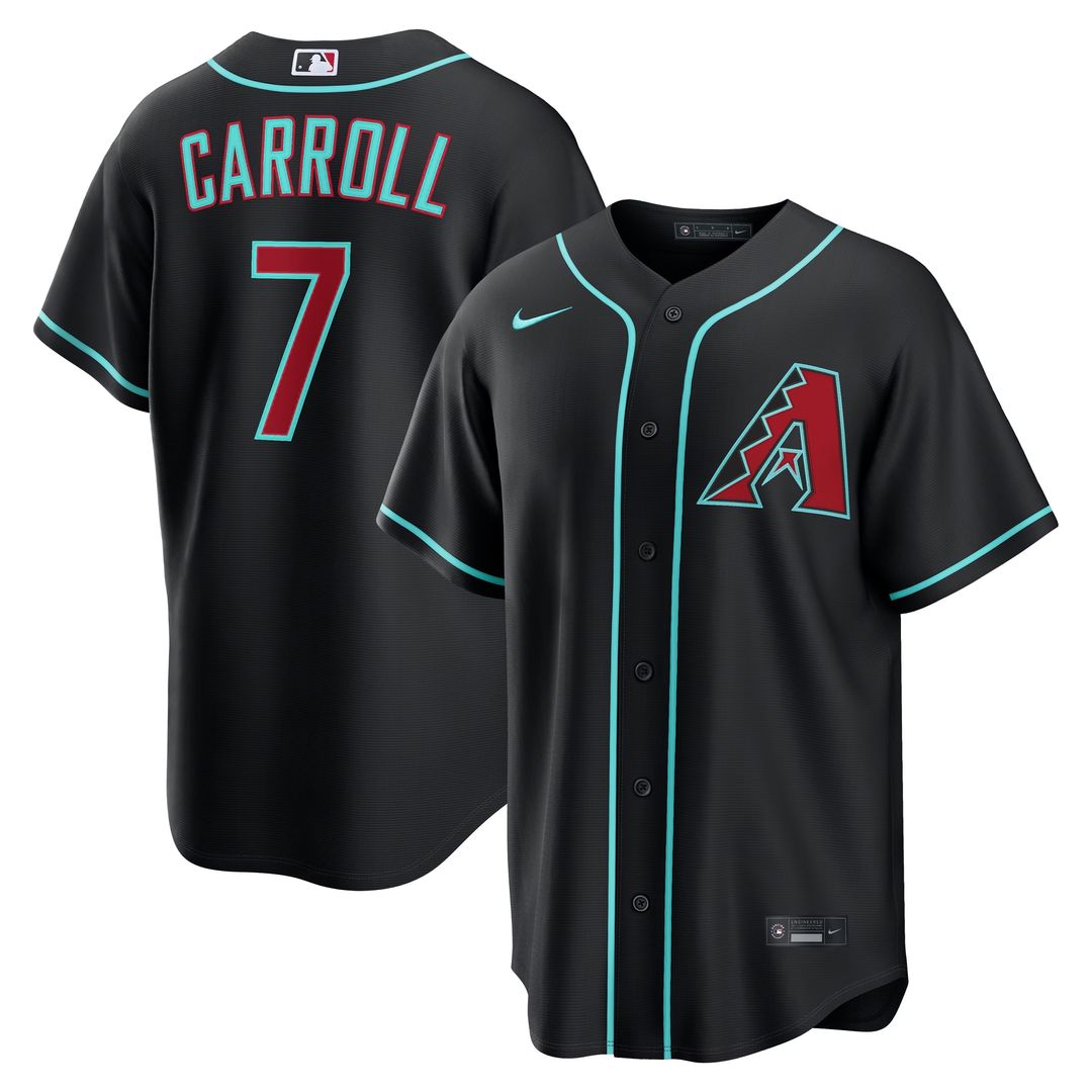 Arizona Diamondbacks Corbin Carroll Nike Road Replica Jersey - Gray