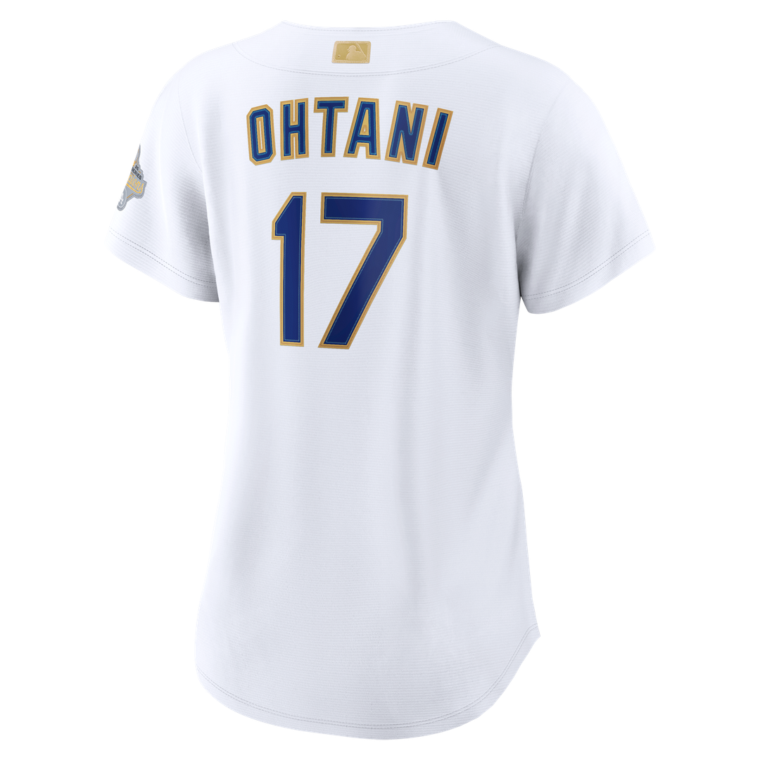 Los Angeles Dodgers Shohei Ohtani Nike Women's 2026 Gold Collection Stadium Jersey - White