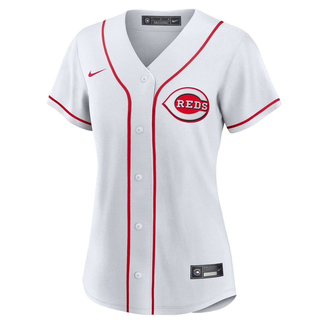 Cincinnati Reds Nike Women's Home Replica Team Jersey - White
