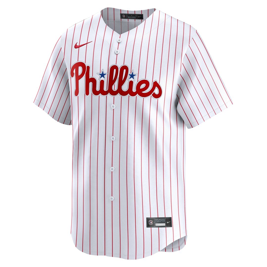 Philadelphia Phillies Zack Wheeler Nike Home Limited Player Jersey - White