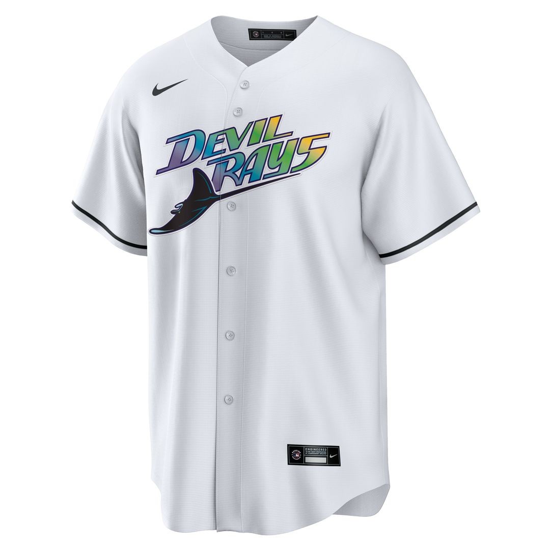 Tampa Bay Rays Nike Home Replica Team Jersey - White