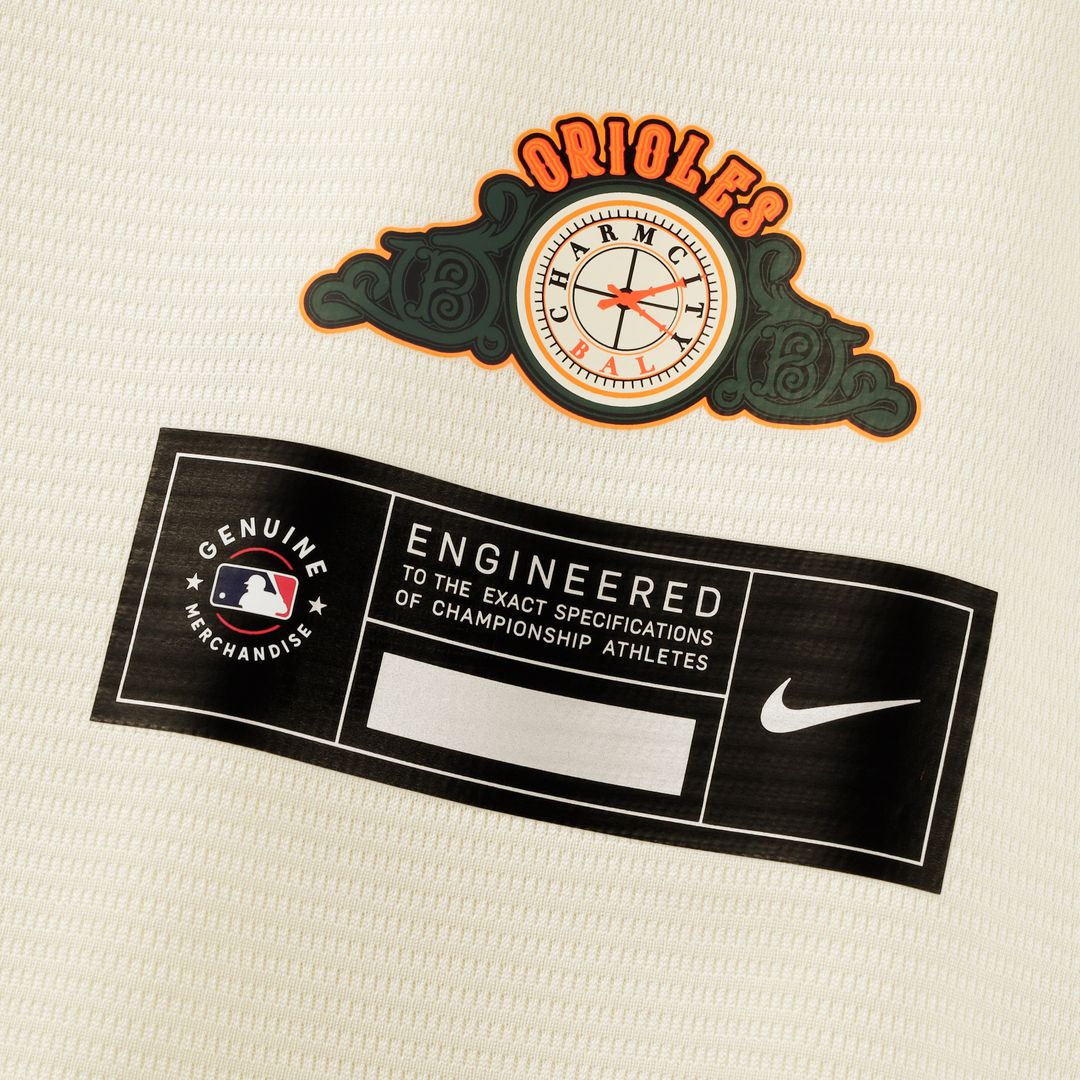 Baltimore Orioles Adley Rutschman Nike 2026 City Connect Stadium Jersey - Cream