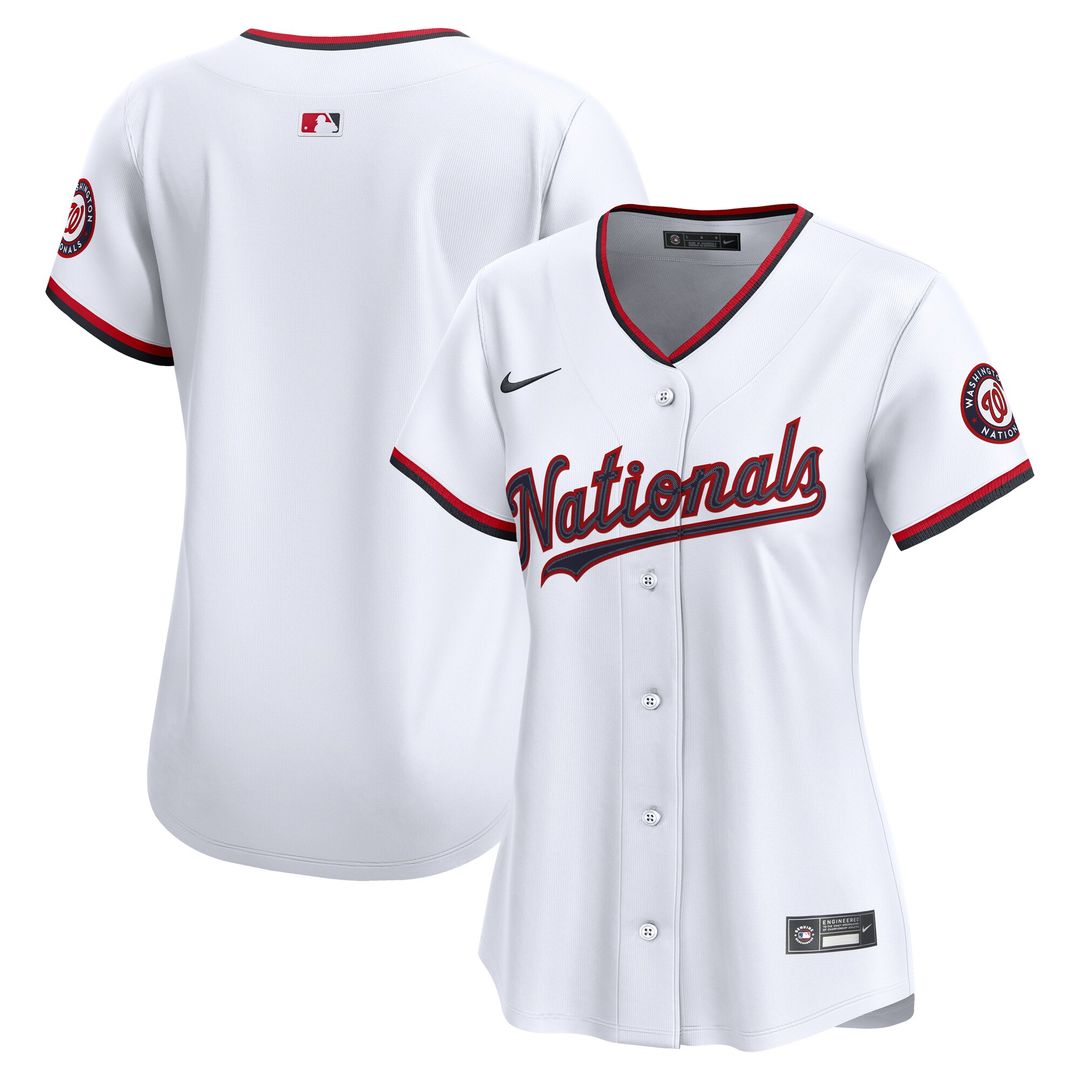 Washington Nationals Nike Women's Home Limited Jersey - White