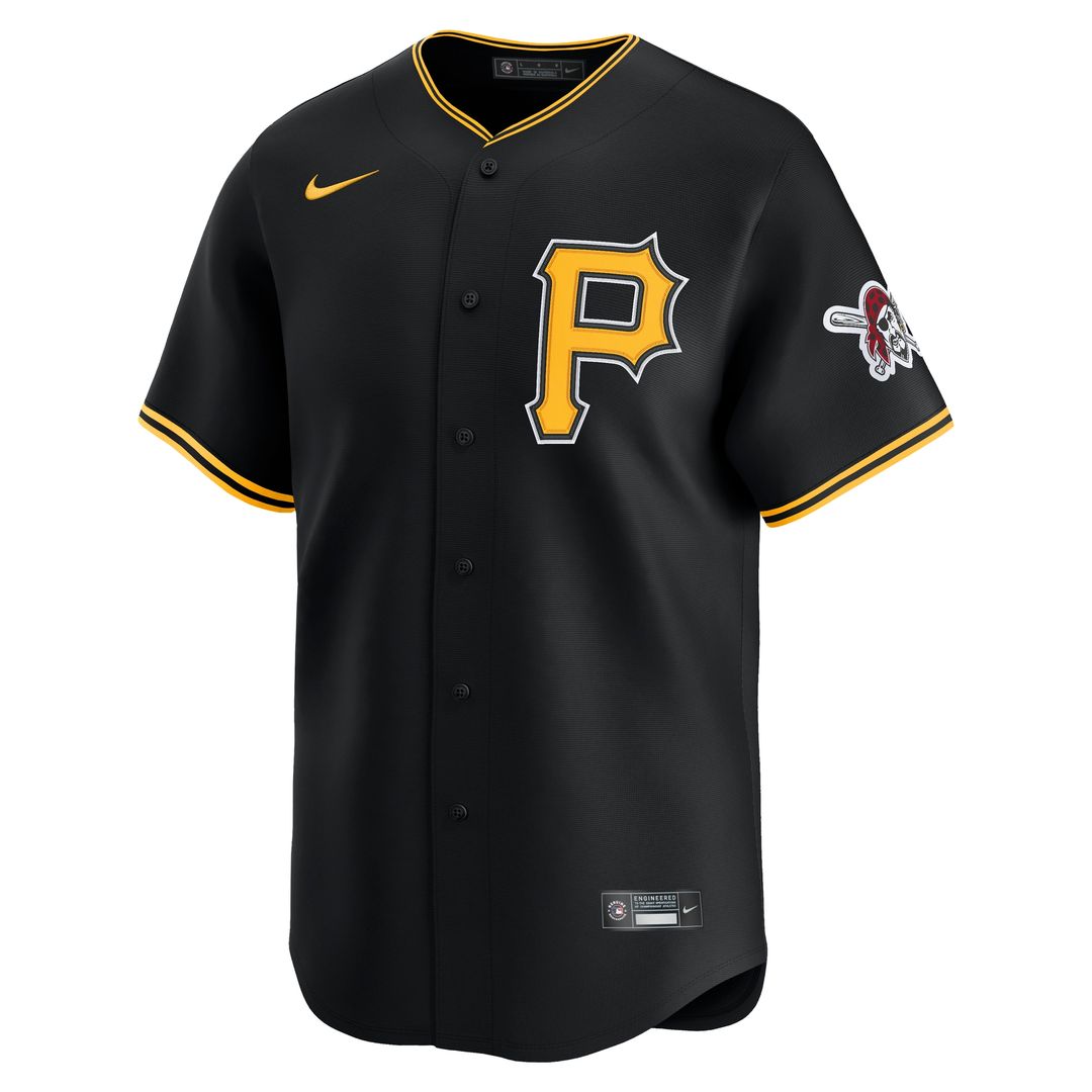 Pittsburgh Pirates Nike Alternate Limited Jersey - Black