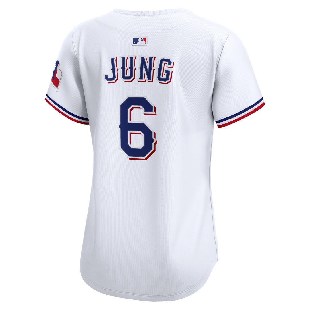 Texas Rangers Josh Jung Nike Women's Home Limited Player Jersey - White