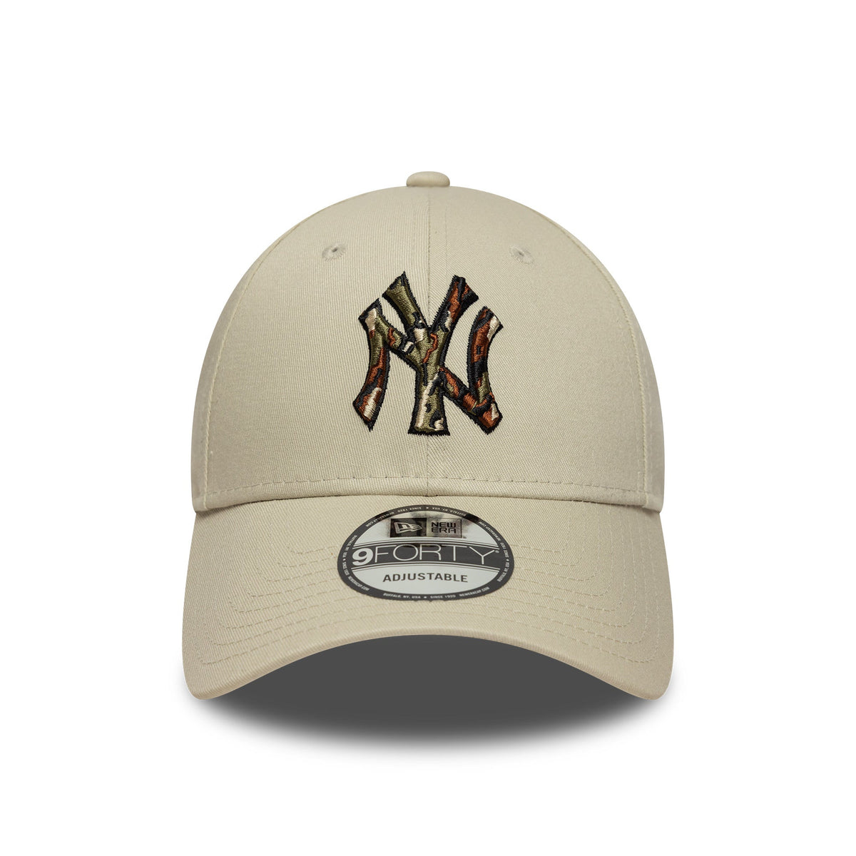 New York Yankees MLB 9FORTY Outline Strapback New Era Camo