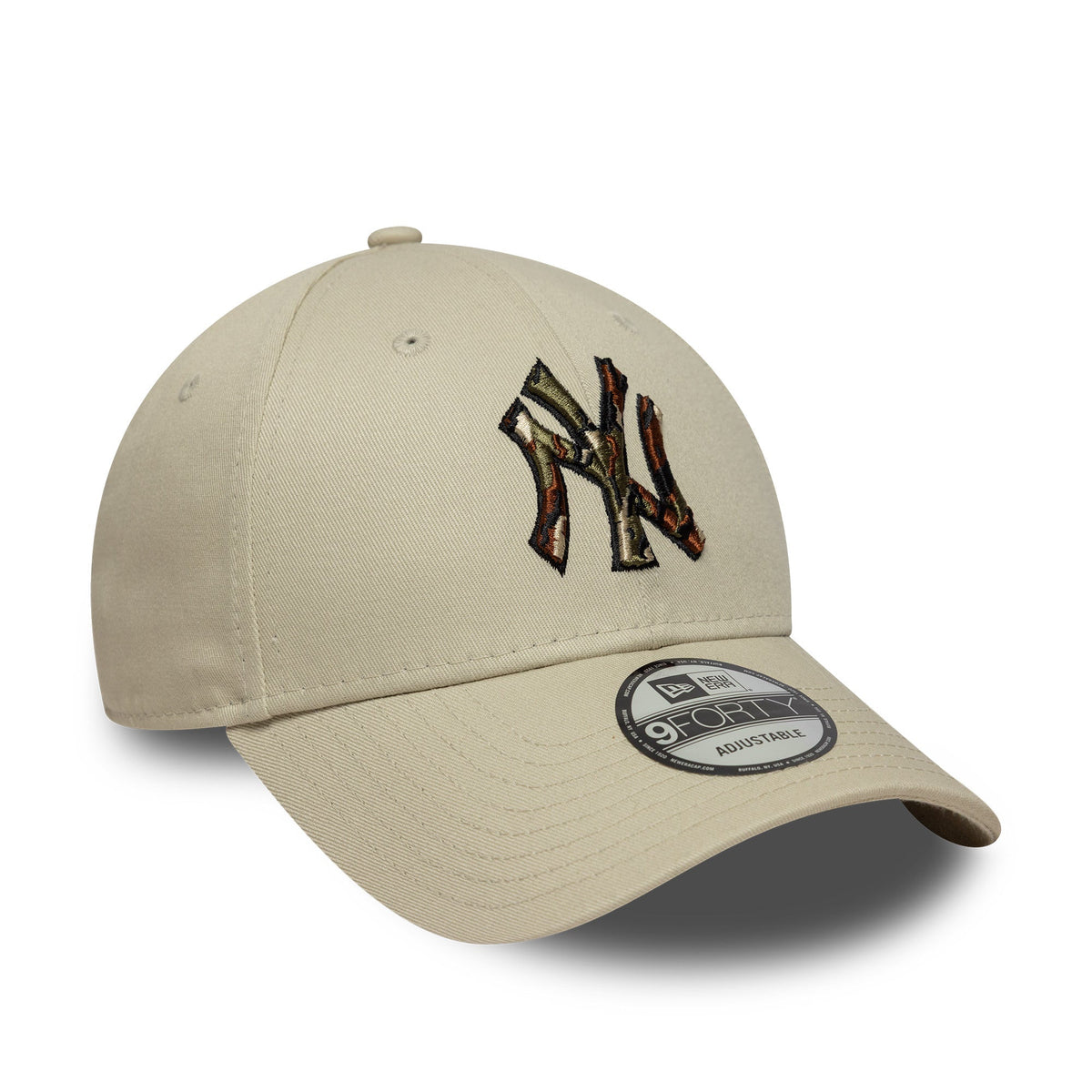 New York Yankees MLB 9FORTY Outline Strapback New Era Camo