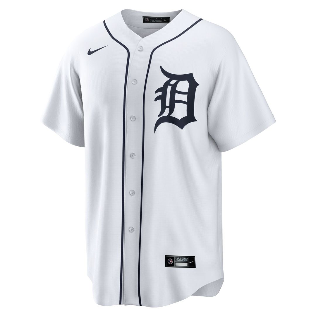 Detroit Tigers Zach McKinstry Nike Home Replica Jersey - White