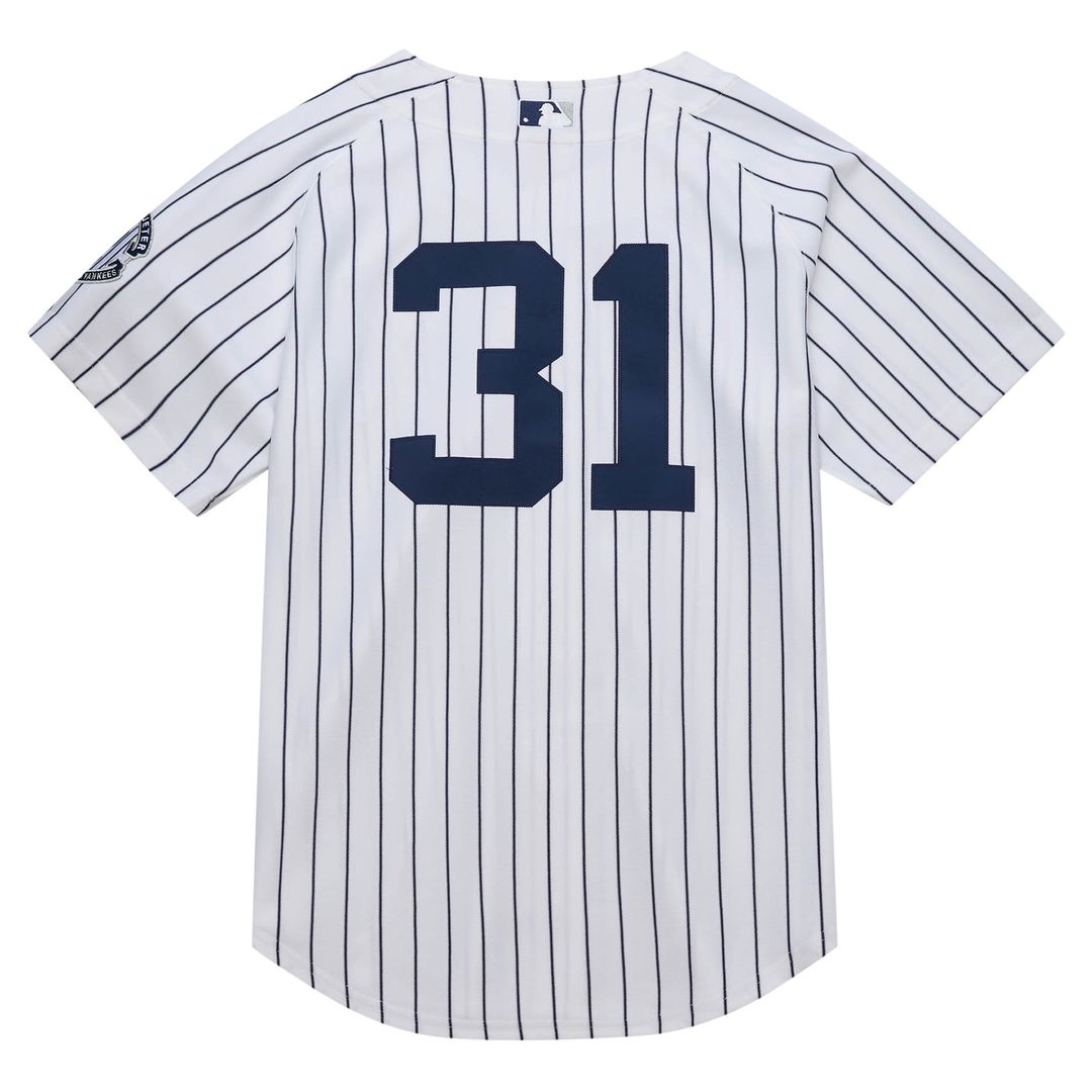 New York Yankees Ichiro Suzuki Mitchell & Ness 2014 Cooperstown Authentic Throwback Jersey - White