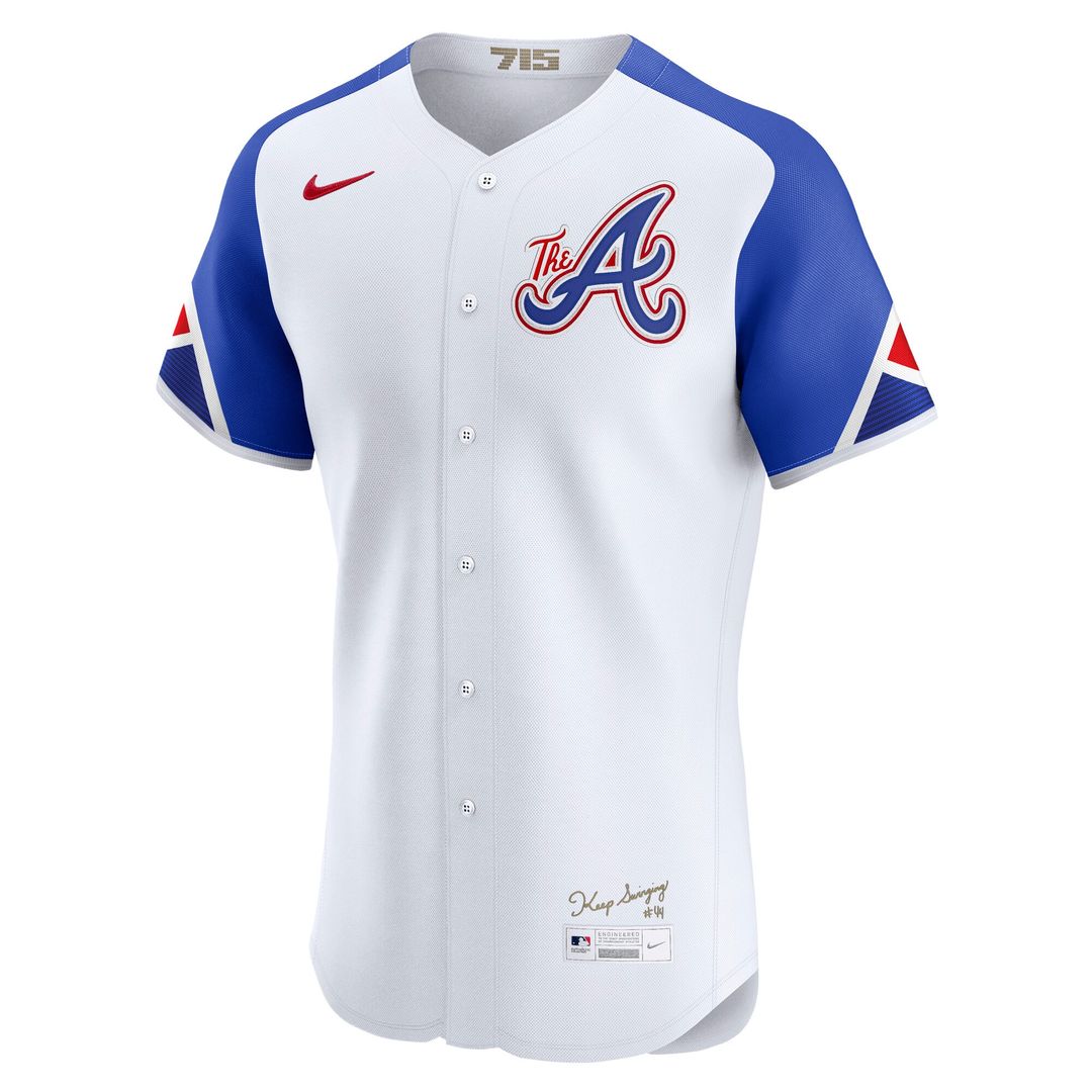 Atlanta Braves Nike City Connect Elite Jersey - White