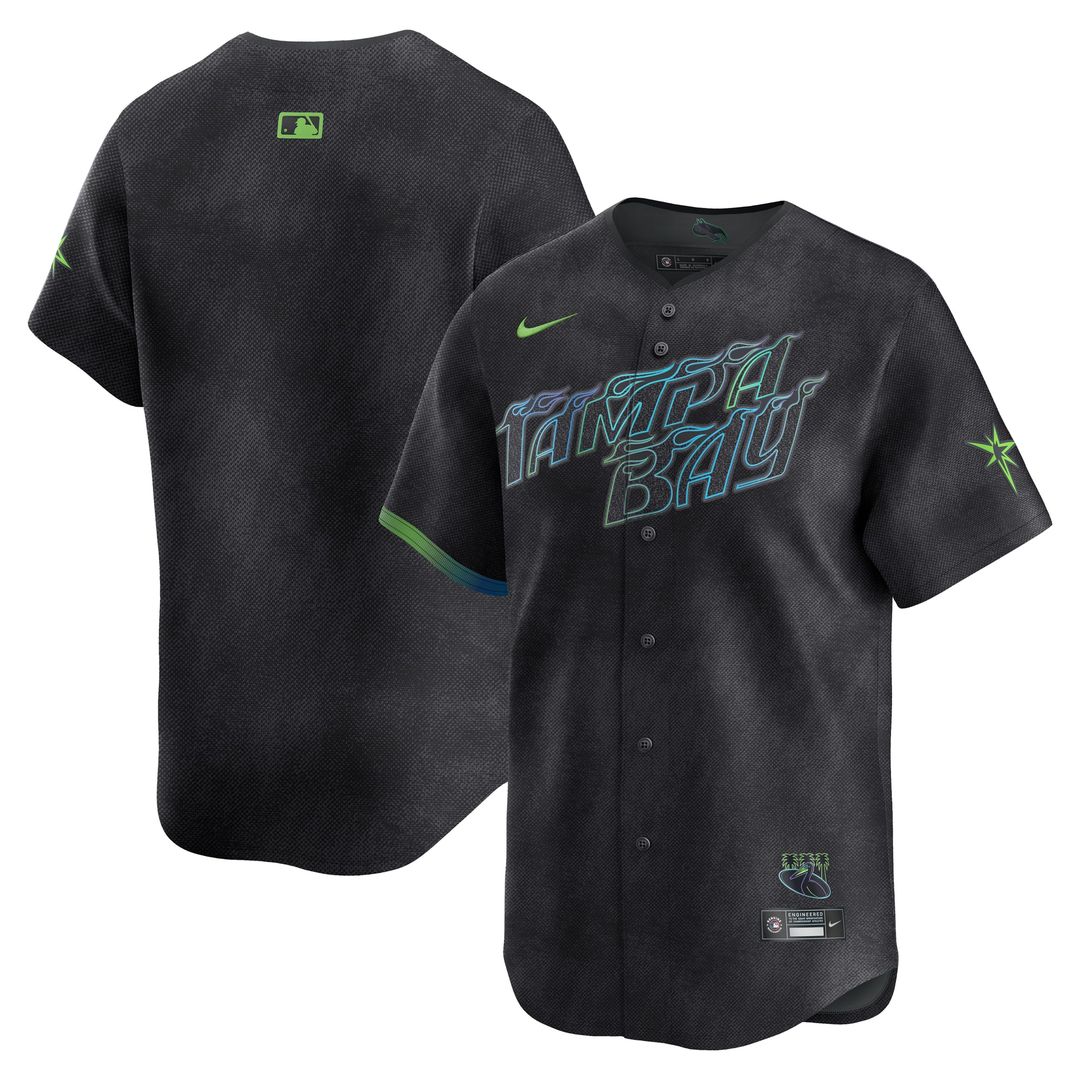 Tampa Bay Rays Nike City Connect Limited Jersey - Black