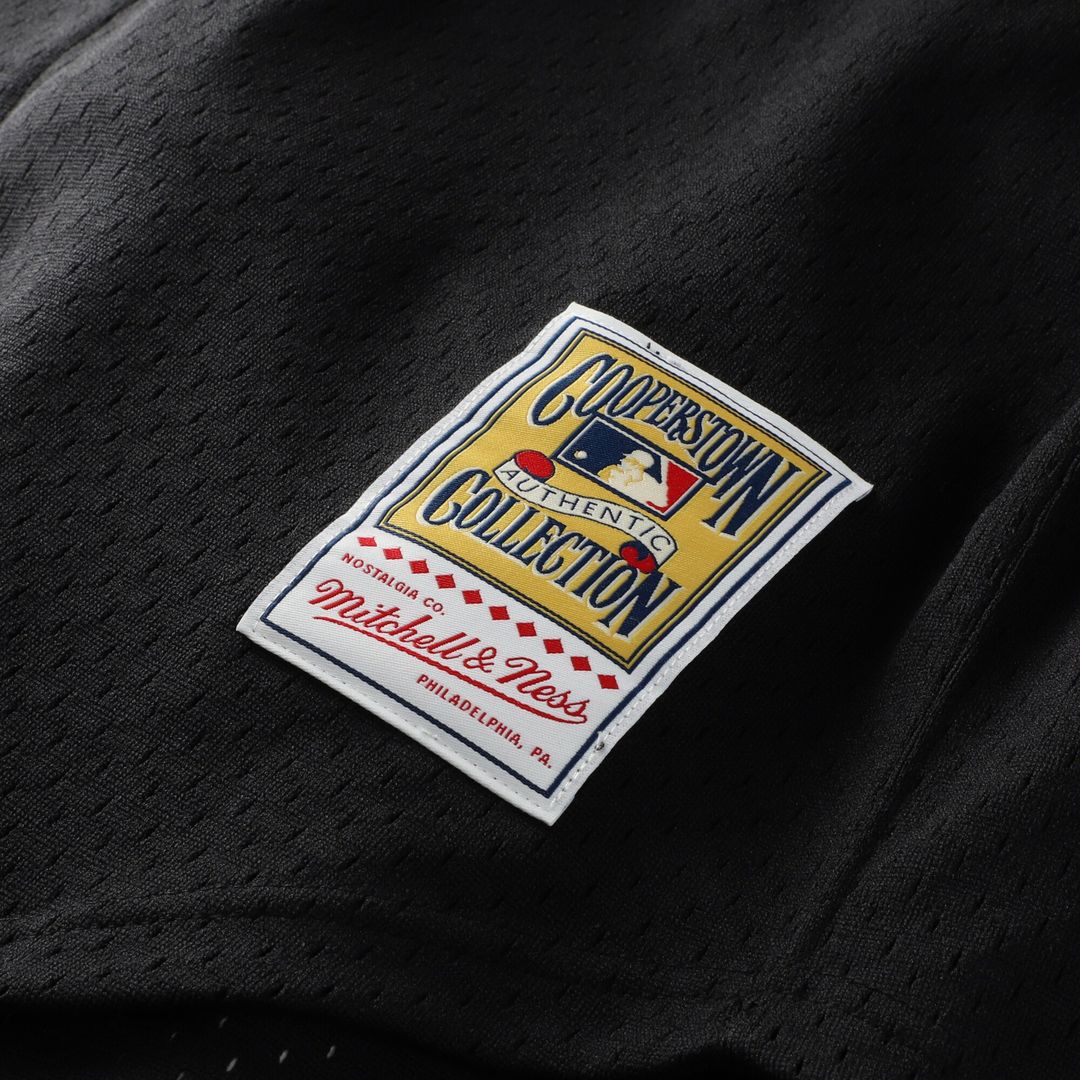 Arizona Diamondbacks Randy Johnson Mitchell & Ness Cooperstown Mesh Batting Practice Button - Up Jersey - Black
