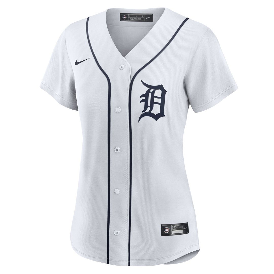 Detroit Tigers Dillon Dingler Nike Women's Home Replica Jersey - White