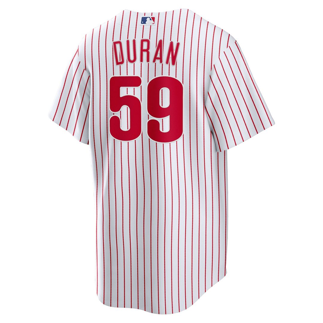 Philadelphia Phillies Jhoan Duran Nike Home Replica Jersey - White