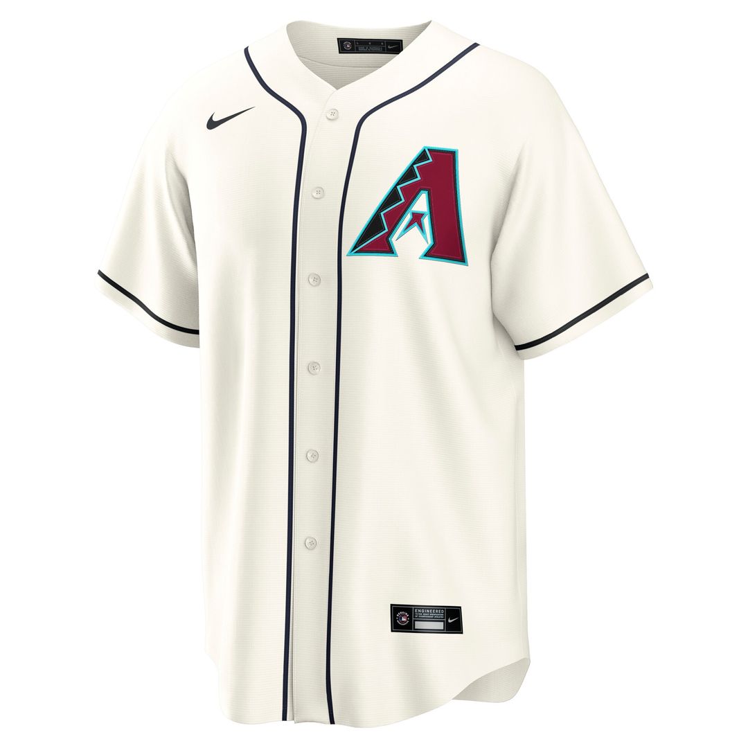 Arizona Diamondbacks Ketel Marte Nike Home Replica Jersey - Cream