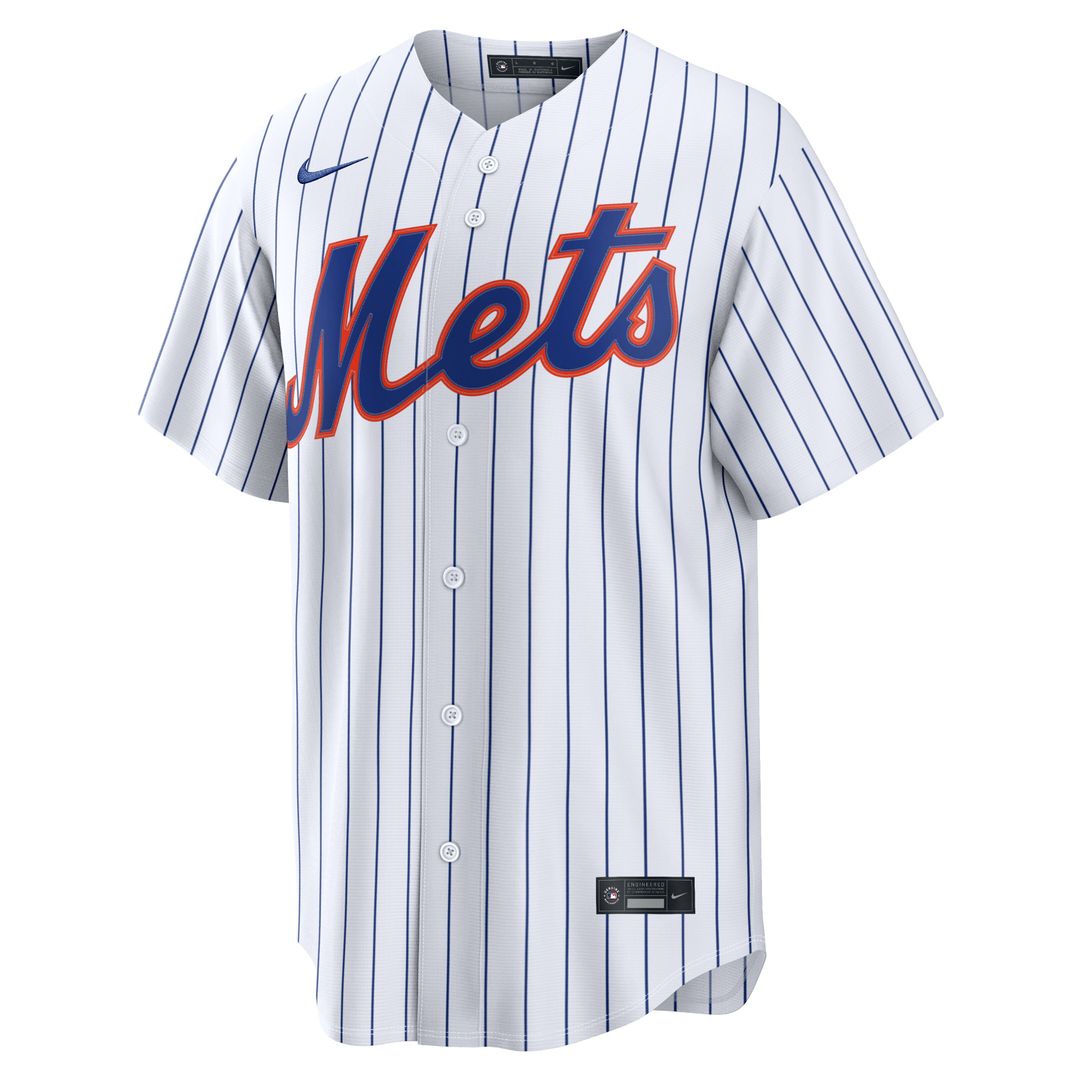 New York Mets Tylor Megill Nike Home Replica Jersey - White