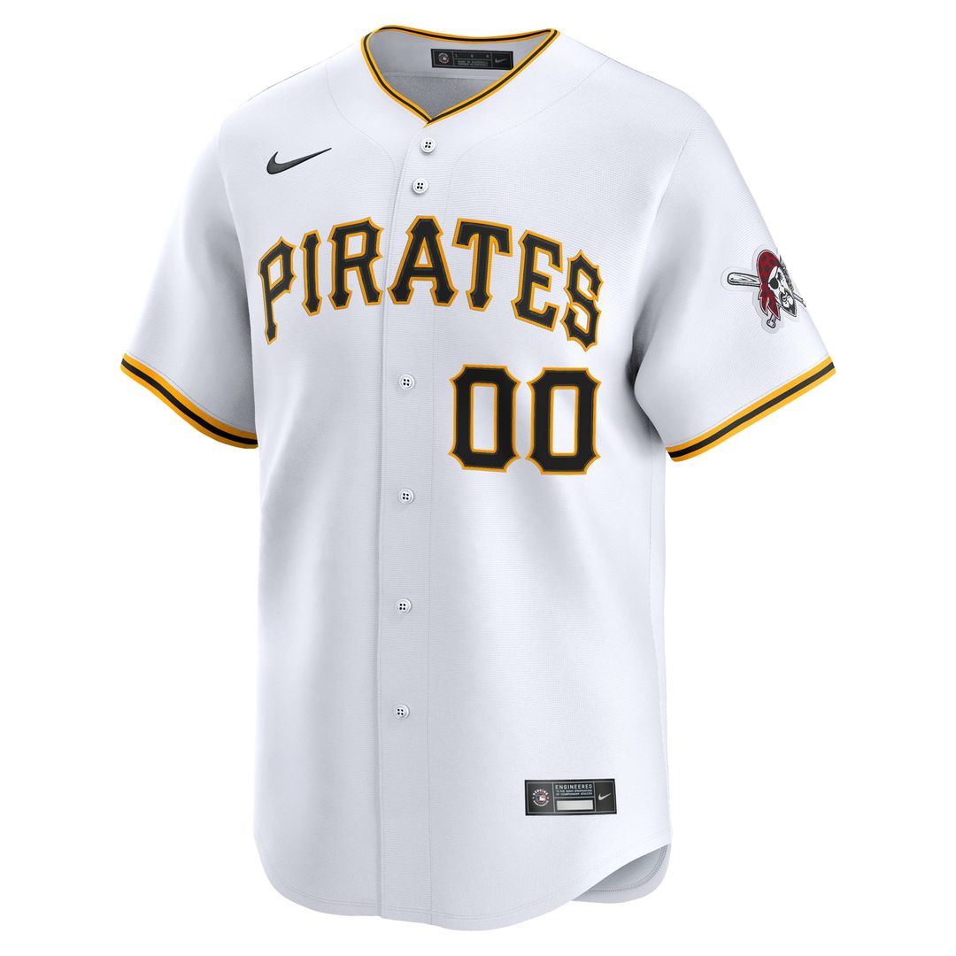 Pittsburgh Pirates Nike Home Limited Pick - A - Player Retired Roster Jersey - White
