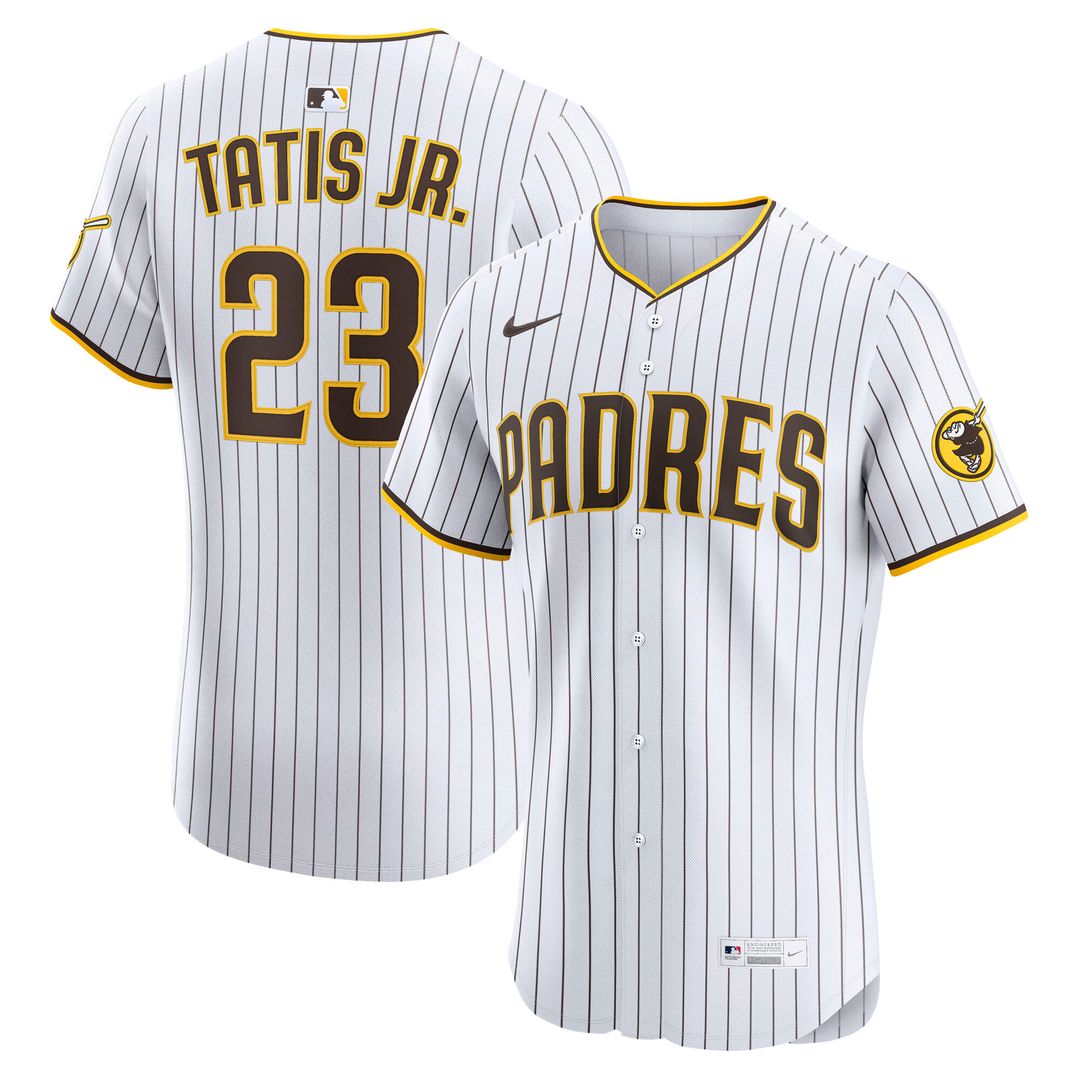 San Diego Padres Fernando Tatis Jr. Nike Road Elite Jersey - Brown