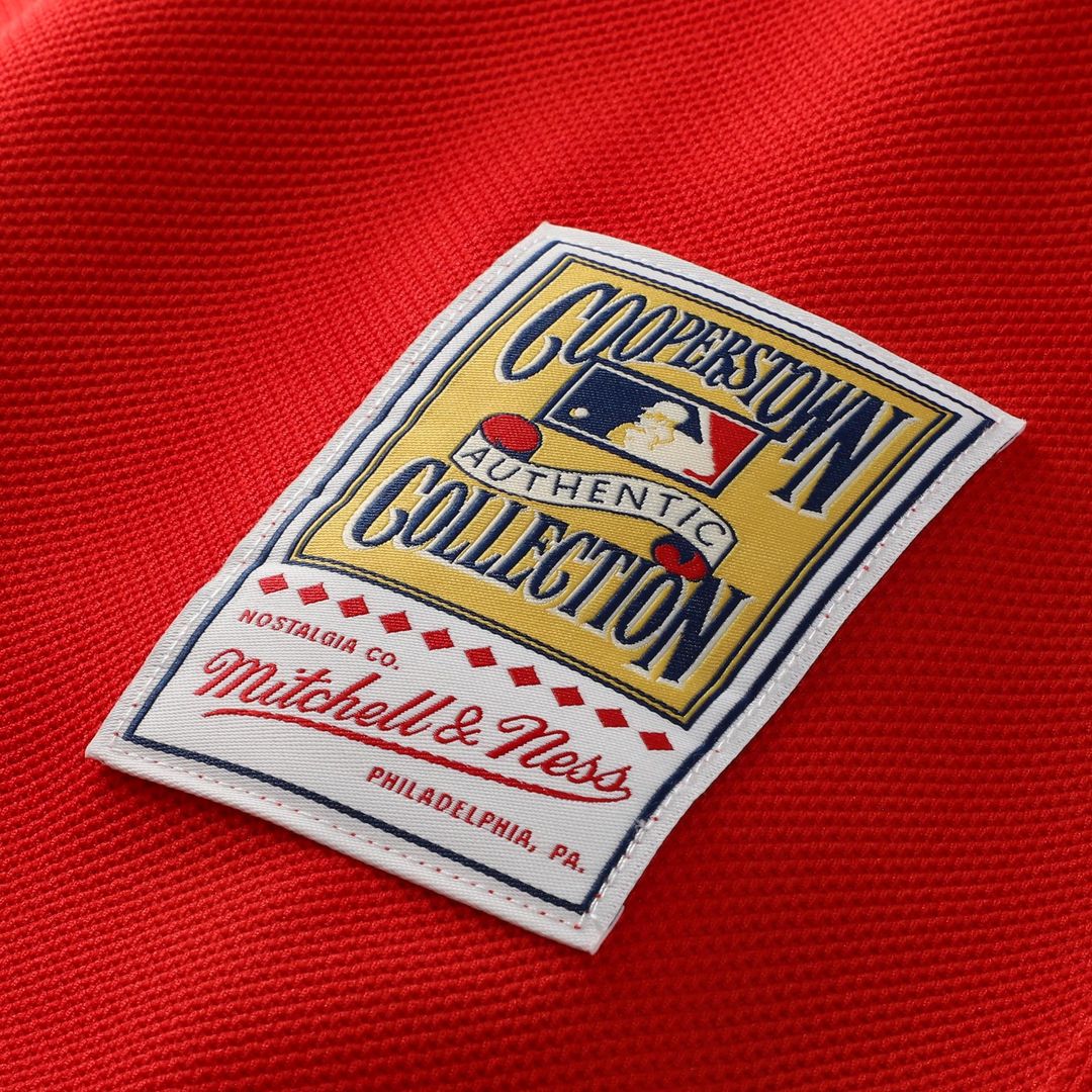 Philadelphia Phillies Ryan Howard Mitchell & Ness Cooperstown Batting Practice Jersey - Red