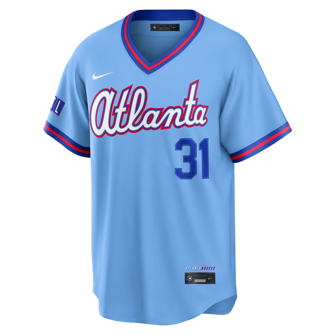 Atlanta Braves Greg Maddux Nike 2026 City Connect Stadium Jersey - Powder Blue