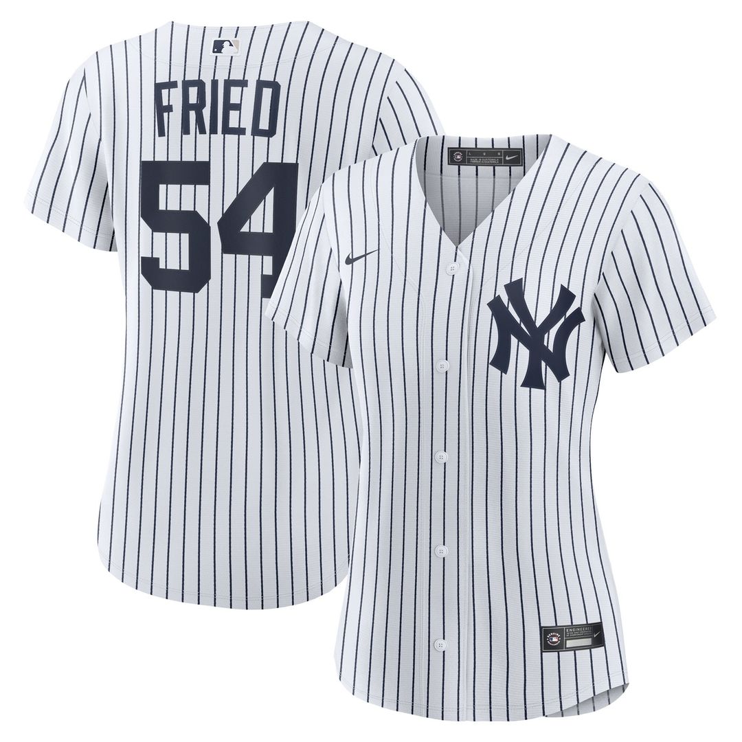 New York Yankees Max Fried Nike Women's Home Replica Player Jersey - White