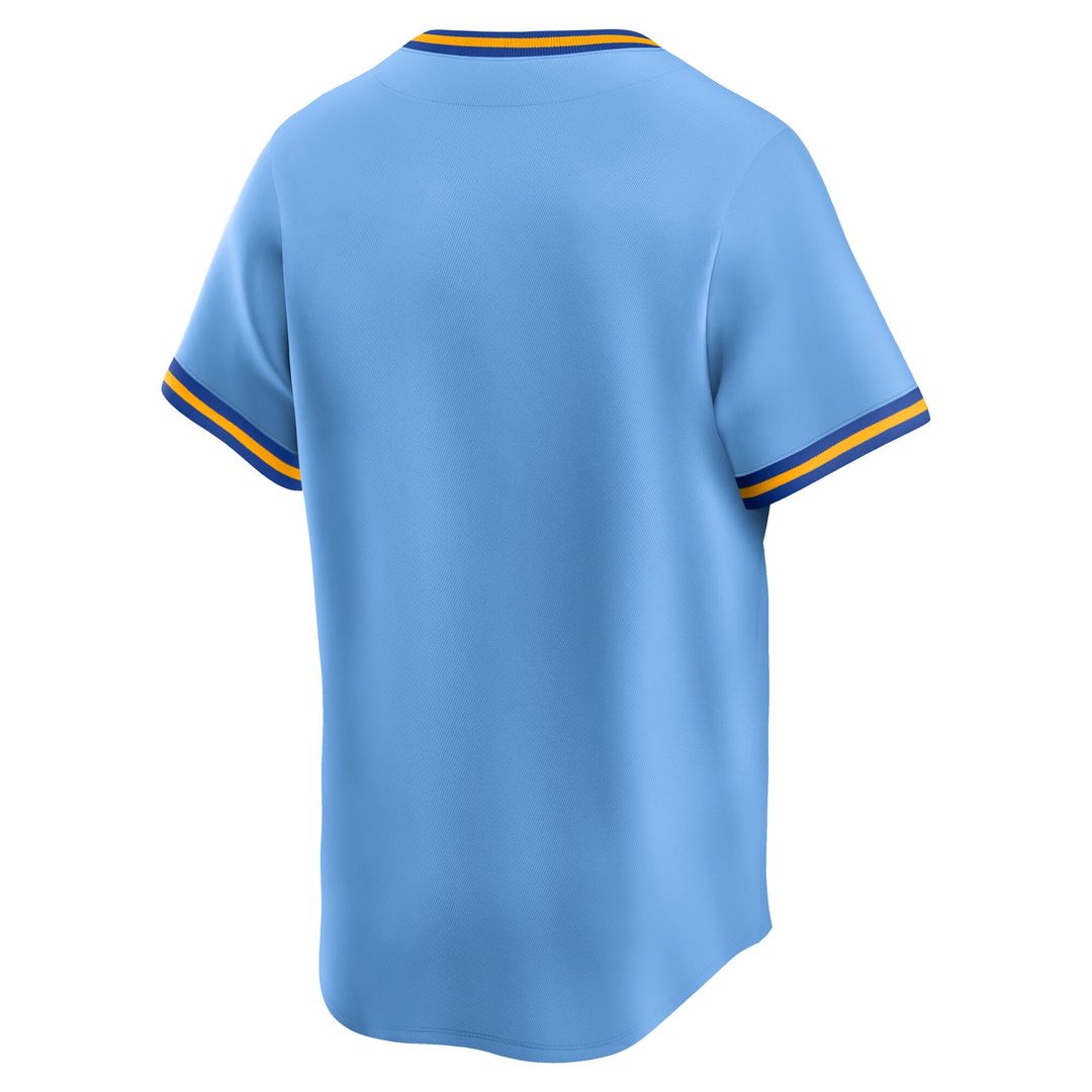 Milwaukee Brewers Nike Cooperstown Limited Jersey - Light Blue