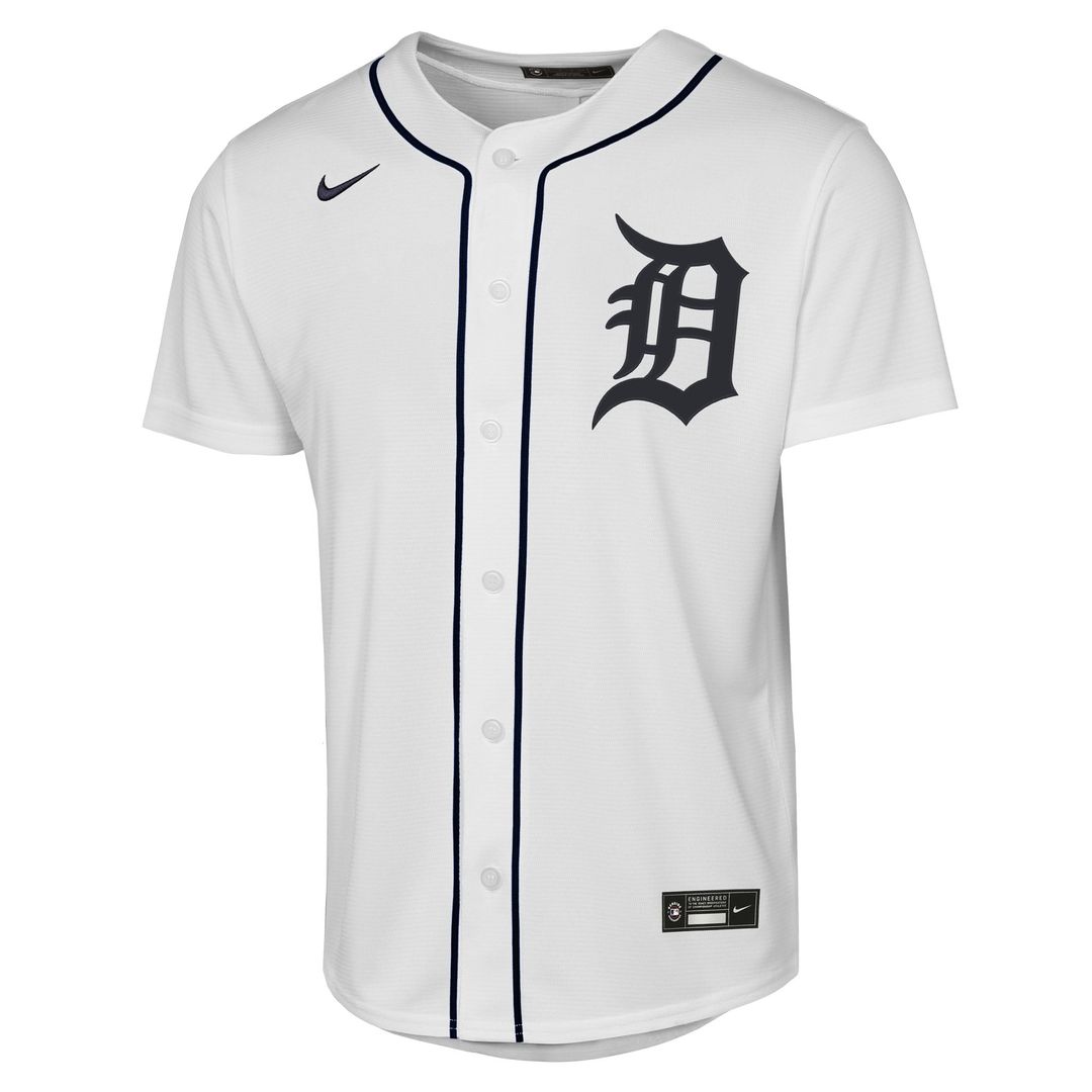 Detroit Tigers Tarik Skubal Nike Youth Home Replica Player Jersey - White