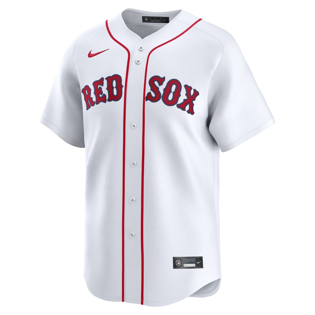 Boston Red Sox Nike Home Limited Pick - A - Player Retired Roster Jersey - White