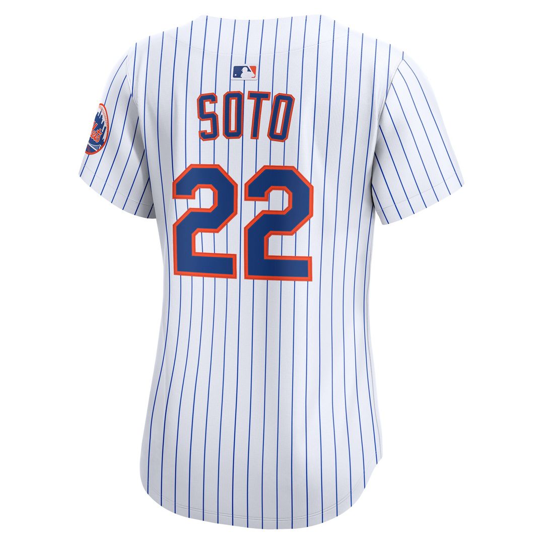 New York Mets Juan Soto Nike Women's Home Limited Player Jersey - White